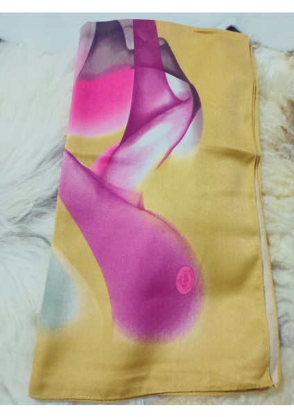 %100 Pamuk Çiçek Desen Motifli Kışlık Pamuklu Eşarp Fular 100X100 cm indirimleri