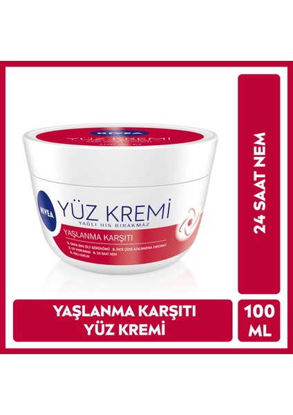 Karşıtı Yüz Kremi 100 ml