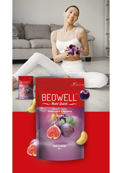 Nutri Quick – Freeze Dried Dondurularak Kurutulmuş Erik & Incir indirimleri