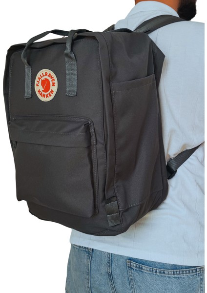 Kanken Sırt Çantası Unisex Suya Dayanıklı Çok Bölmeli Laptop Sırt Çantası