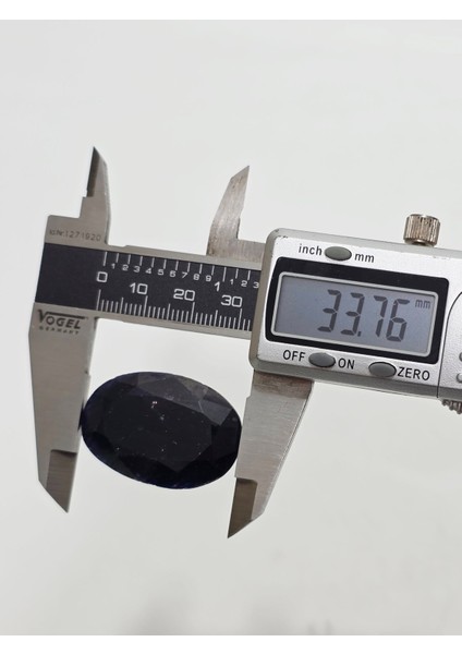 Kabaşon Kesim Doğal Mavi Safir Taşı 63 Karat fırsatları