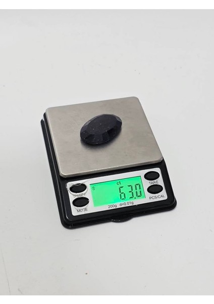 Kabaşon Kesim Doğal Mavi Safir Taşı 63 Karat indirimleri