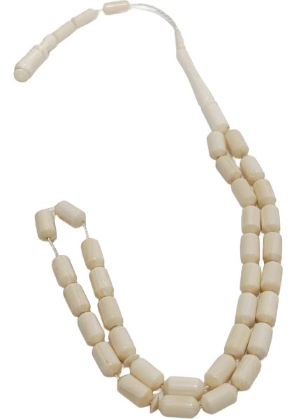 Kesme Fildişi Tesbih 9,11 Gram - Koleksiyonluk Fil Dişi Tespih