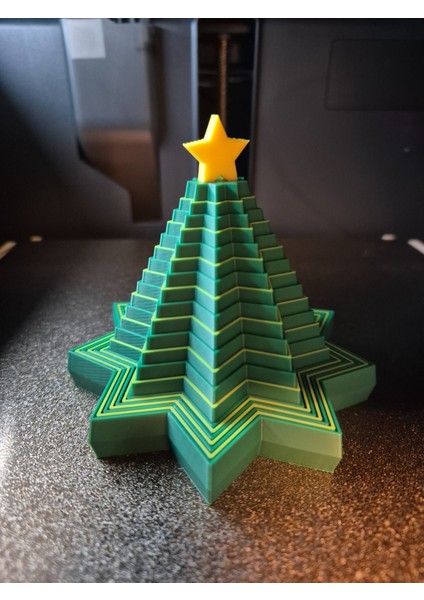 Yılbaşı Temalı Noel Ağacı Fidget