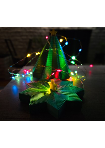 Yılbaşı Temalı Noel Ağacı Fidget modelleri