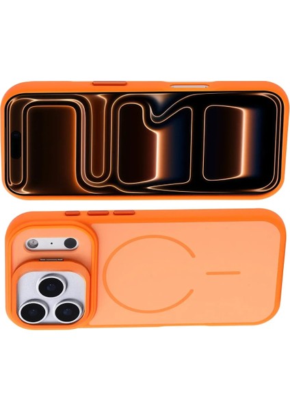 Apple iPhone 17 Pro Max Kılıf M-Safe Şarj Özellikli Kamera Standlı Redclick Notron Kapak fiyatları