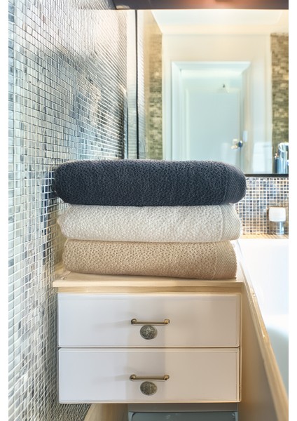 Astoria 3’lü Banyo Havlusu Seti