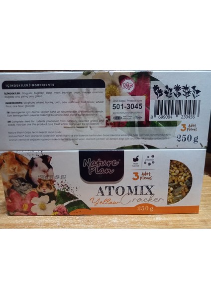 Kemirgenler Için Kuru Yonca 300 Gram+Atomix Kemirgen Kraker 3 Adet 250 Gram fiyatları