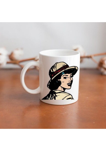 Kadın Her Zaman Haklı Tasarımlı Kupa ve Mdf Bardak Altlığı Hediye Seti – Mizahi ve Şık Tasarım modelleri