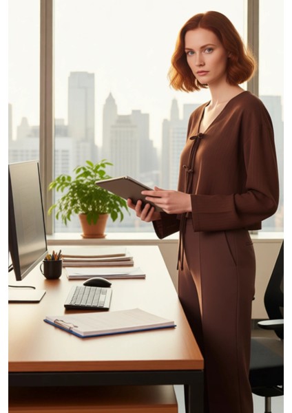 Kadın V Yaka Bağcıklı Crop Gömlek Fonksiyonel Dayanıklı Kaliteli Konforlu Estetik Premium Şık modelleri