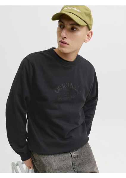 Jack Jones Bleecker Brandıbg Relax Fit Erkek Sweat 12286775 modelleri