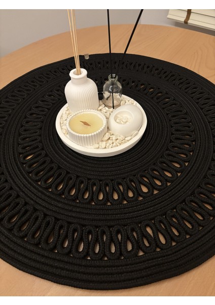 Arion Hasır Jüt Yuvarlak Runner 60X60 fiyatları