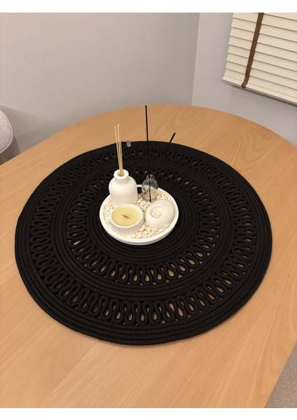 Arion Hasır Jüt Yuvarlak Runner 60X60 indirimleri