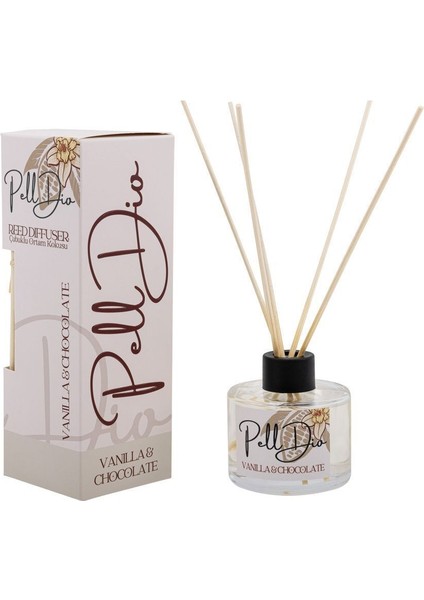 Vanilya ve Çikolata Bambu Çubuklu Ortam Ev Oda Salon Koku Kokusu ve Oda Parfümü 120 ml modelleri