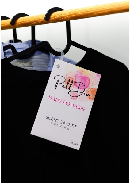 Bebek Pudrası Dolap Ayakkabılık ve Çekmece Parfümlü Kese Kokusu Oda Koku Kesesi