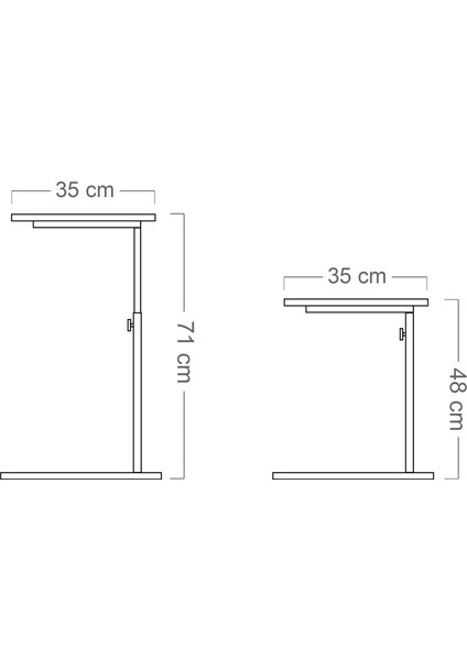 Çok Amaçlı Laptop Çalışma Masası modelleri