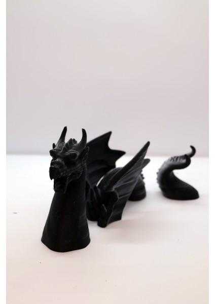 🐉 Antik Ejderha - Myth Creatures | Mitolojik Figür Serisi – Orta Çağ Esintili Kütüphane Dekoru fiyatları