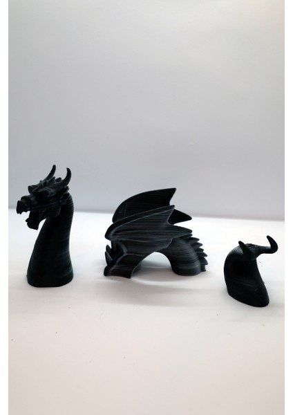 🐉 Antik Ejderha - Myth Creatures | Mitolojik Figür Serisi – Orta Çağ Esintili Kütüphane Dekoru modelleri