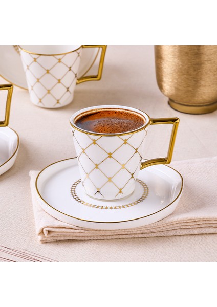 Perla 12 Parça 6 Kişilik Kahve Fincan Takımı 90 ml fiyatları