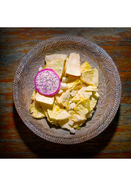 Tropıcal Mıx 6’lı Set Ananas, Kavun, Hindistan Cevizi ve Ejder Meyvesi Tropik Meyveler Karışımı indirimleri