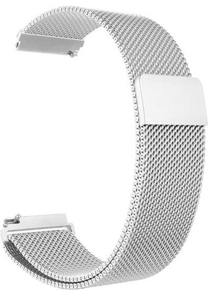 Huawei Watch Gt 6 41 mm Uyumlu Metal Hasır Örgü Kordon Gt6 41MM Mıknatıslı Stainless Steel 18MM Kayış