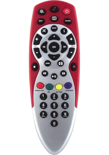 Digitürk DT-8003 Kırmızı Kumanda