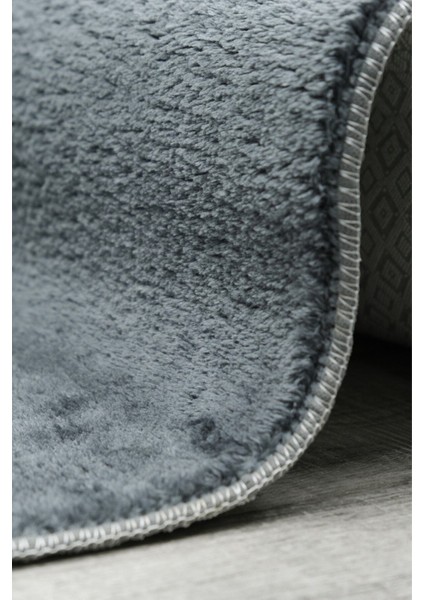 Antrasit, Peluş, , Kaymaz Taban Post Halı fiyatları