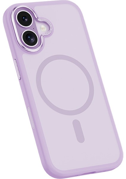 iPhone 17 Uyumlu Kılıf M-Safe Şarj Özellikli Benks Mist Magnetik Kapak Açık Mor fırsatları