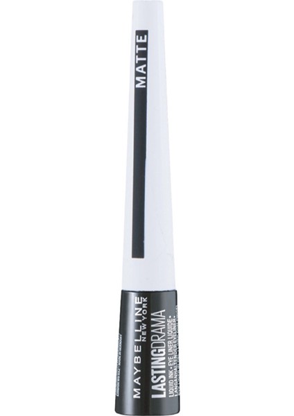 York Lasting Drama Mat Siyah Eyeliner