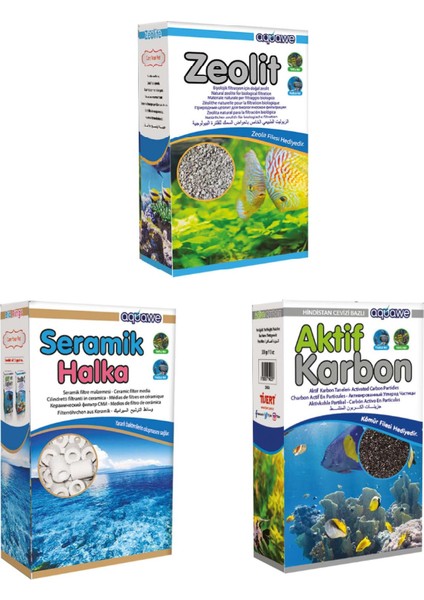 Akvaryum Dış Filtre ve Sump Malzeme Bakım Seti