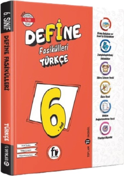 Define 6.sınıf Türkçe Fasikülleri (Güncel) modelleri