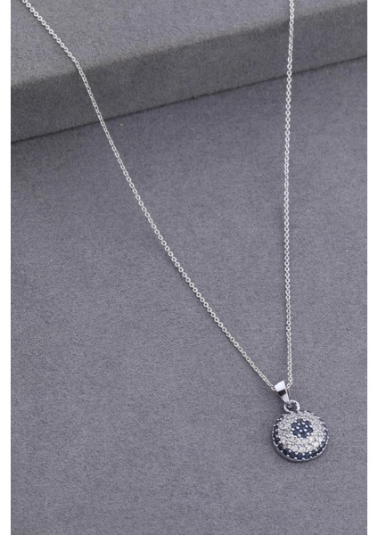 Zirkon Kolye Silver