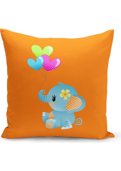 Çocuk Bebek Odası Dijital Baskılı Kırlent Kılıfı