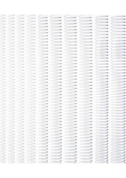 Kayreb Plastik Helezon 6 mm Şeffaf (100 Lü)