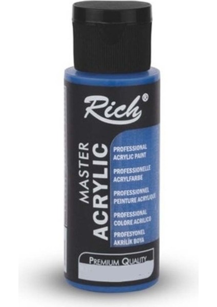 Rich Akrilik Boya Master 60 cc Mavi