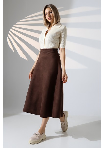 Süet Etek Uzun Çan/mevlana Model indirimleri