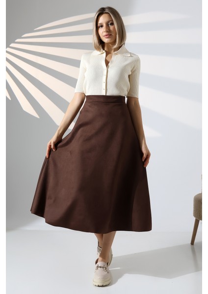 Süet Etek Uzun Çan/mevlana Model