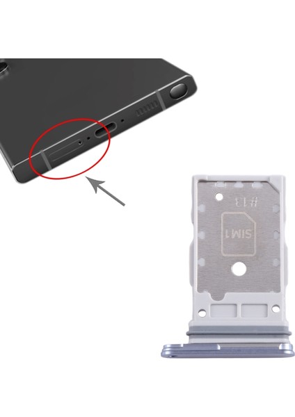 Samsung S24 Plus Uyumlu Sim Tepsisi Sim Kart Yuvası