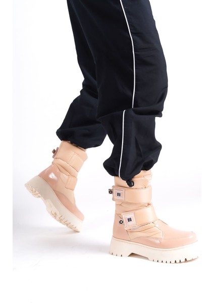 Lumı Cırt Cırtlı Suya ve Soğuğa Dayanıklı Paraşüt Kumaş Rugan Kadın Bot Tt Ten fırsatları