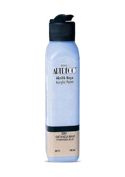 Artdeco Akrilik Boya 140 ml Ortanca Mavi 070R-3061 fiyatları