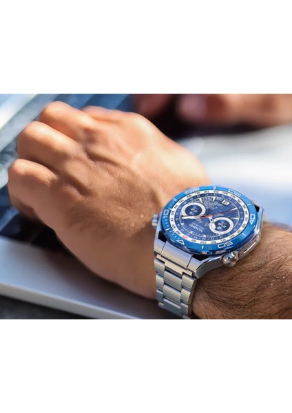 Okyanus Mavisi ,zamanın Ötesinde Premium Watch Ultimate - + Huawei Band 8 Hediye fırsatları