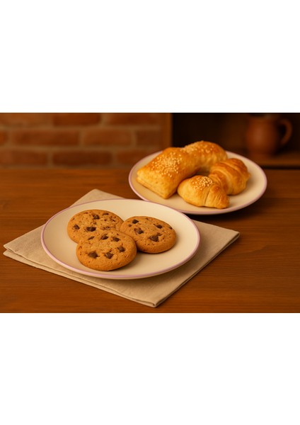 Sesamos 6 Lı Pasta Seti- 20 Cm. Lila fiyatları