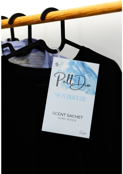 Okyanus Esintisi Dolap Ayakkabılık ve Çekmece Parfümlü Kese Kokusu Oda Koku Kesesi