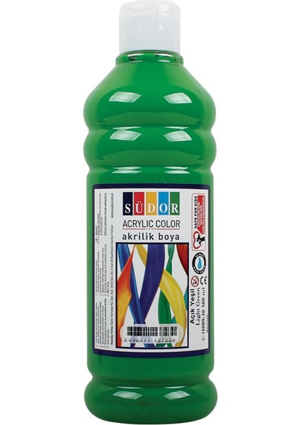 Südor Akrilik Boya 500 ml Açık Yeşil SD1009-10
