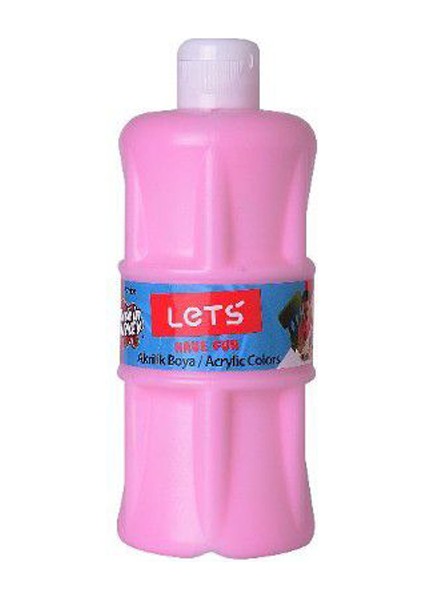 Lets Akrilik Boya 500 ml Pembe L-5304 fiyatları
