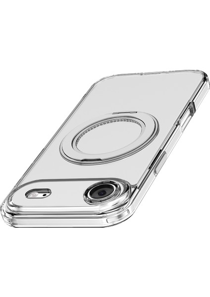 iPhone 17 Air Uyumlu Kılıf M-Safeli Standlı Airbag Tasarımlı Mutural Fresh Serisi Kapak Şeffaf indirimleri