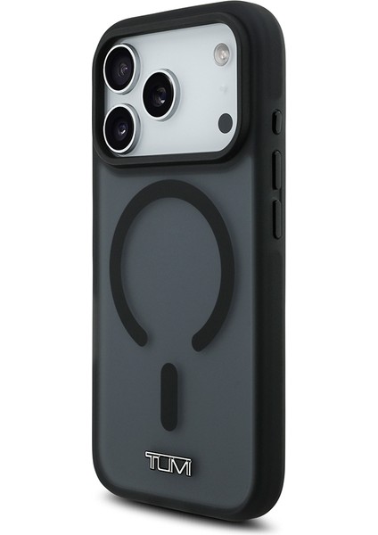 iPhone 17 Pro Uyumlu Kılıf Tumı Orjinal Lisanslı M-Safe Şarj Özellikli Buzlu Transparan Kapak Siyah fiyatları