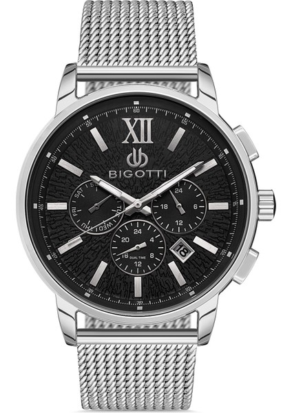 Erkek Kol Saati ESBG.B.10352.2 Hasır Kordon 44 mm Kasa Çapı