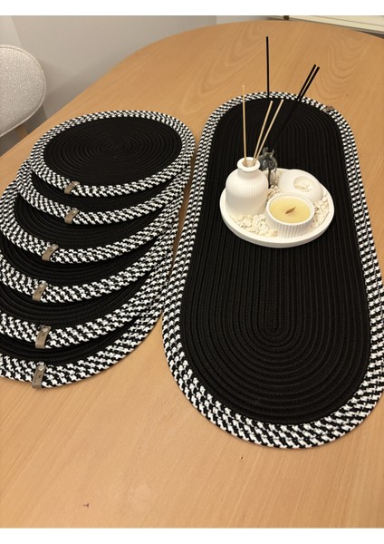 Herakles 6 Adet Supla+Runner Set 33 cm -Amerikan Servis Hasır