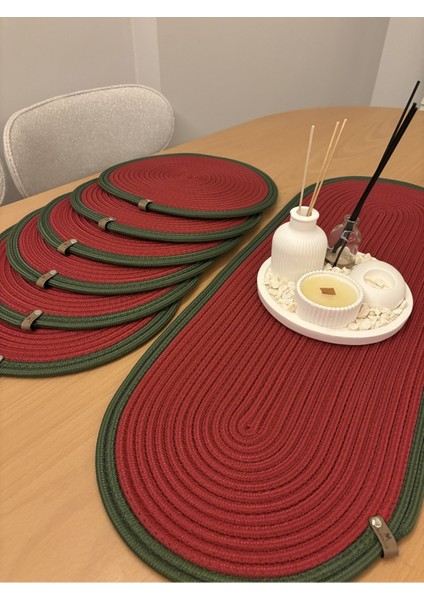 Herakles 6 Adet Supla+Runner Set 33 cm -Amerikan Servis Hasır modelleri